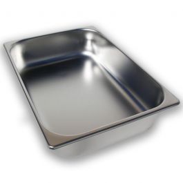 Shallow Stainless S Container