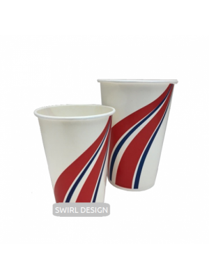 Swirl Design Cold Cups