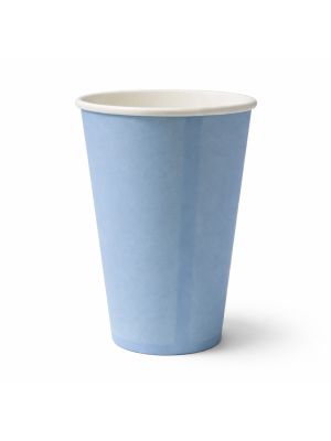 Single Wall White Hot Cup Bio PBS: 16oz 
