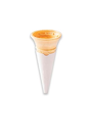 Cone Sleeves Single - White