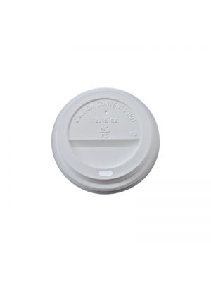 White Lid 8 oz