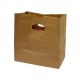 Paper Bag Die Cut Handle Brown