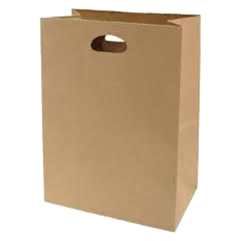 Kraft Paper Bag with Die-cut Handle | Bagitan Packaging